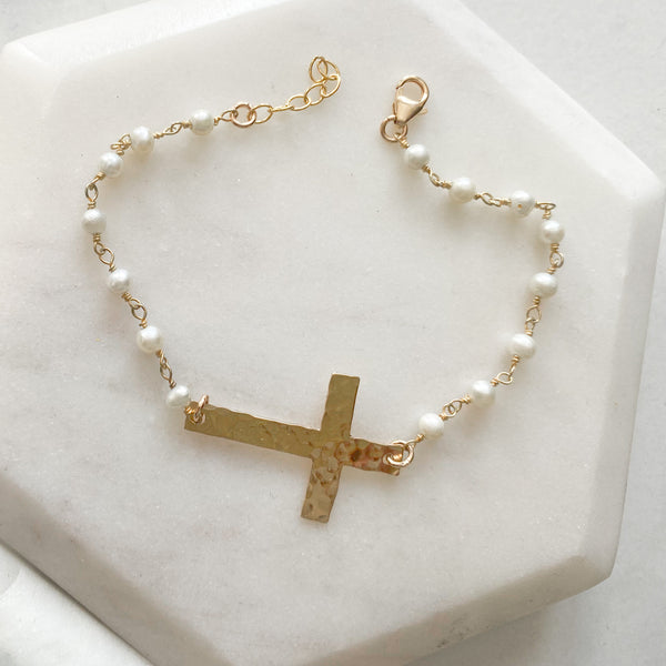Pearl Faith Bracelet