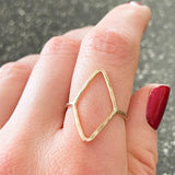 Diamond shaped ring - deal of the week