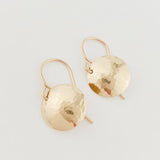 Dapped coin earrings