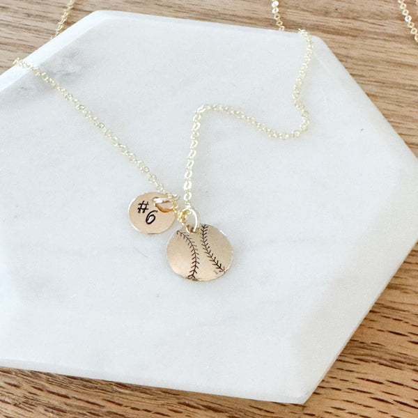 Baseball Necklace