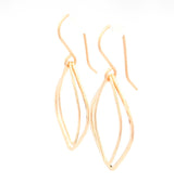 Double marquise earrings