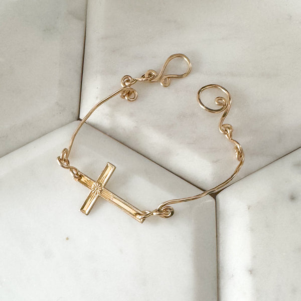 New cross bracelet