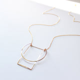 Geometric necklace