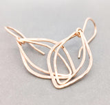 Double marquise earrings