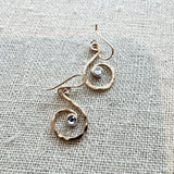 Mini spirals earrings