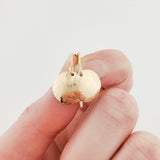 Dapped coin earrings