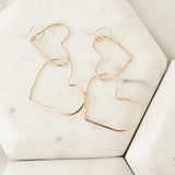 Double heart Earrings