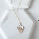 New Heart Birthstone Necklace