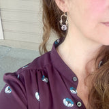 Light amethyst earrings