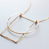 Geometric necklace