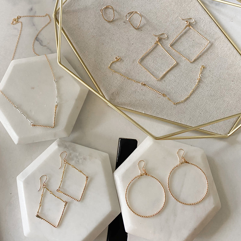 Gold Handcrafted Jewelry Showroom Pennsylvania -Jennifer Engel Designs