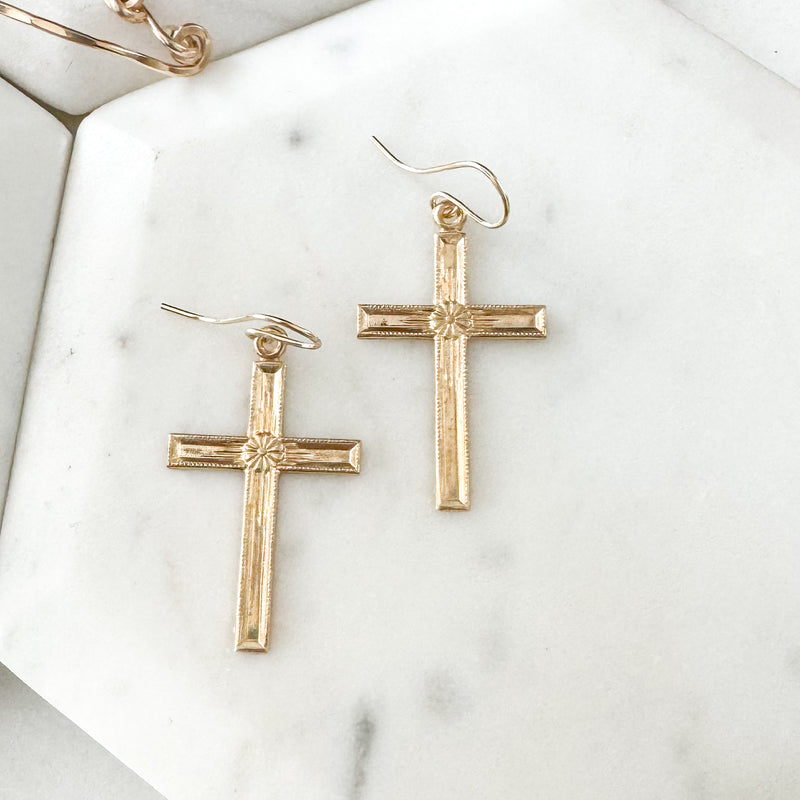 New Cross Earrings