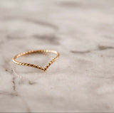 Chevron twisted