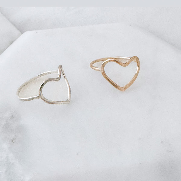 Open Heart Ring