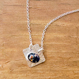 Mini black Opal necklace