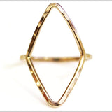 Diamond shaped ring - deal of the week