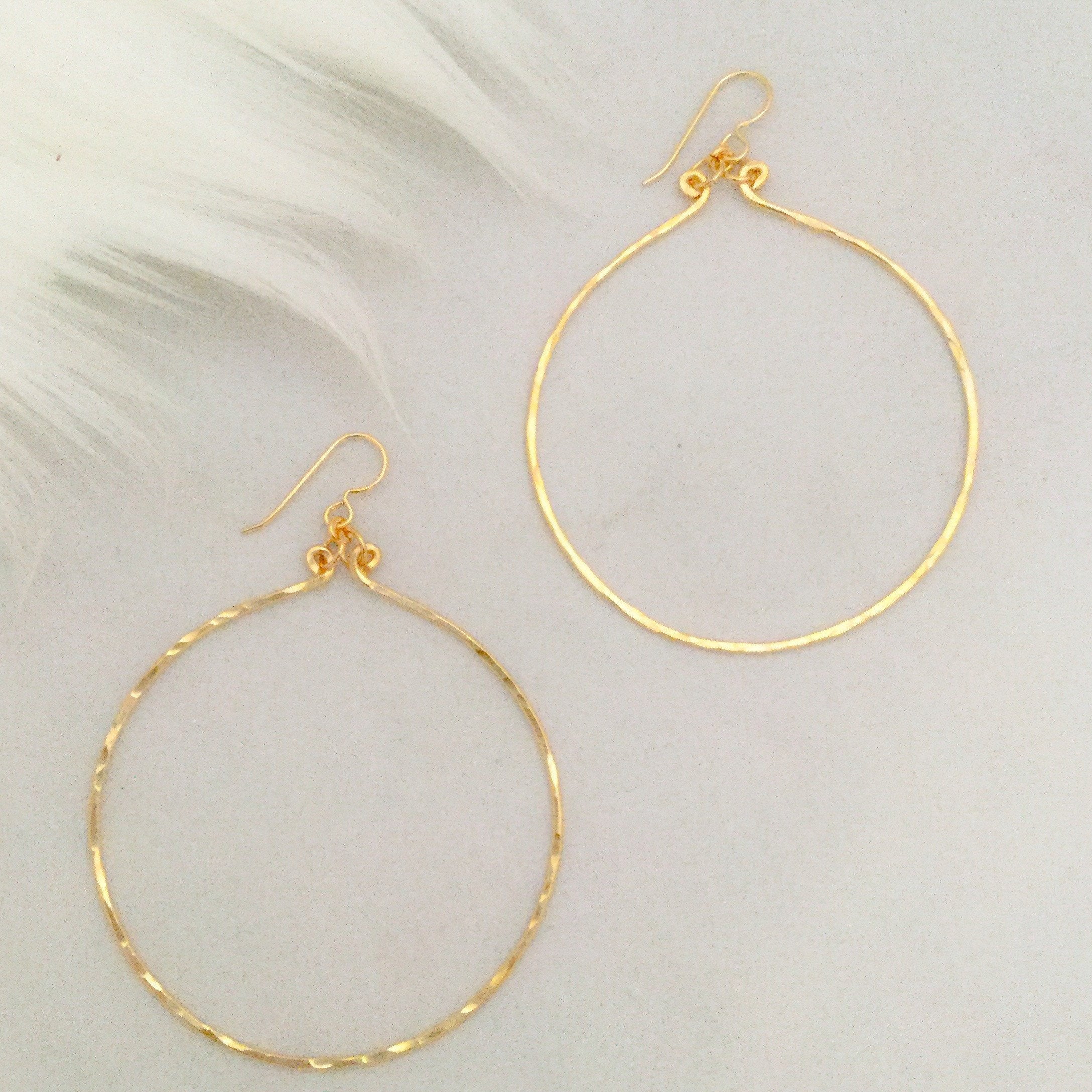 Extra Large Hoops – Jennifer Engel Designs