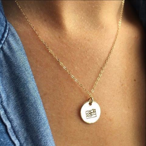 Colorado Flag Coin Necklace