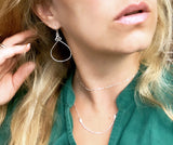 Deal of the Week - Balance Necklace & oval hoops