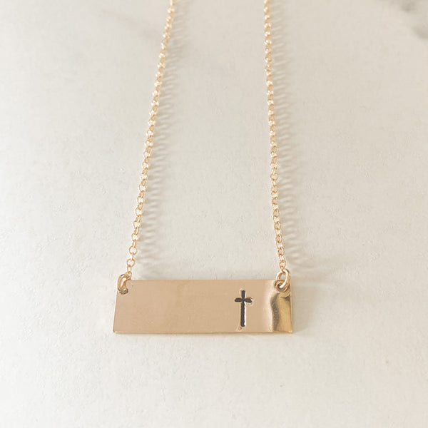 Bar Faith Necklace