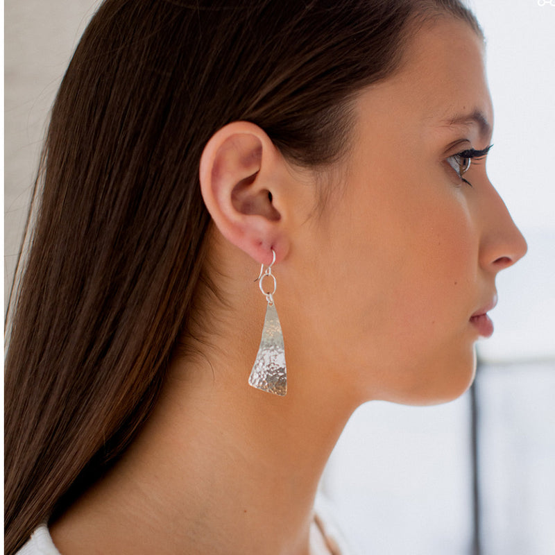 Geo Dangler Earrings