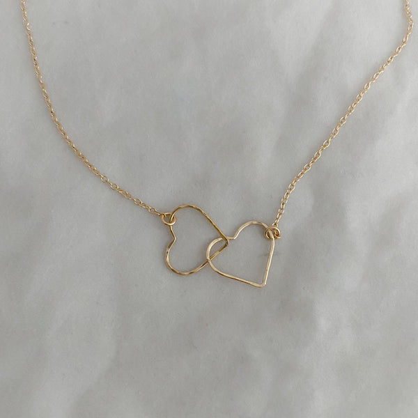Two of Hearts Necklace