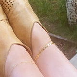 Lace anklet
