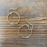 Circle earrings