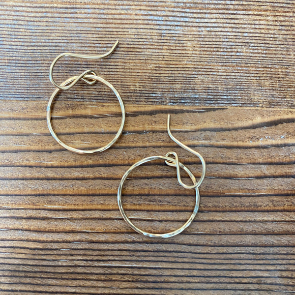 Circle earrings