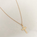Cross religious necklace