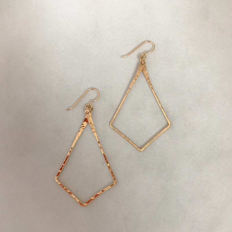 Geometric Drop earrings